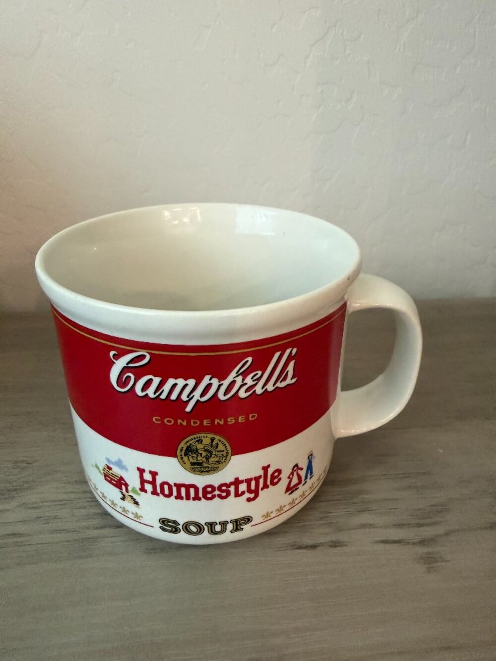 Vintage 1989 Campbell's Homestyle Condensed Soup Ceramic Mug